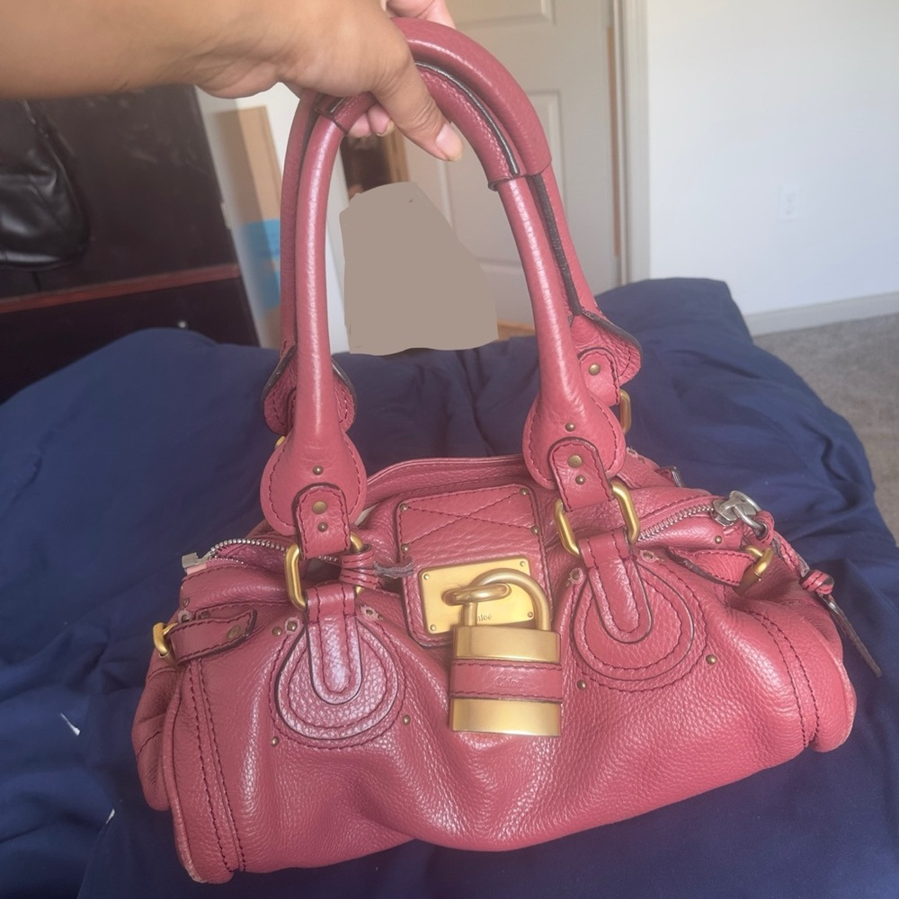 Rare berry pink Chloe Paddington